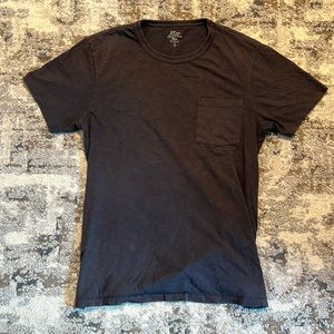 J Crew Slim Fit Slub Cotton Pocket T-Shirt- Size L